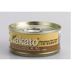 Kakato Chicken & Cheese 雞、芝士 170g  X 48罐